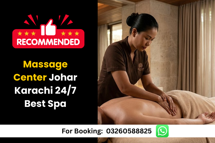 Read more about the article Massage Center Johar Karachi 24/7 Best Spa